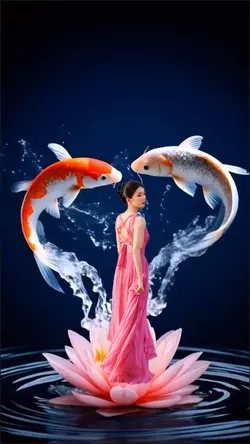 Lucky koi