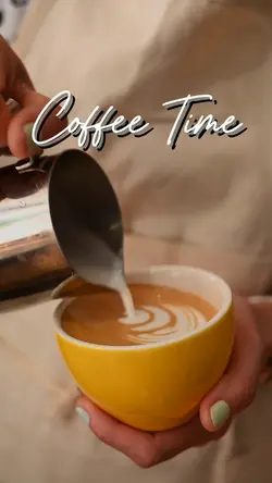 Coffee Time in Cafe