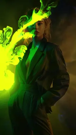 color smoke effect