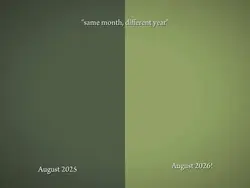 Same month