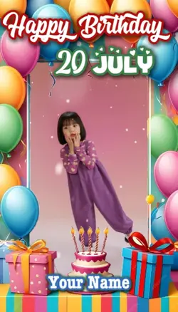 Birthday 20 July