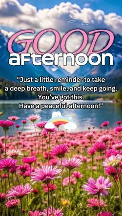 afternoon message