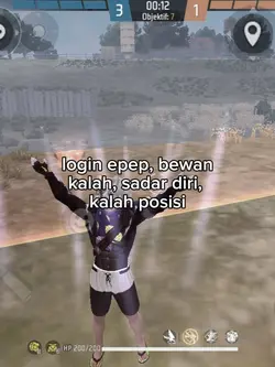 sadar diri. 