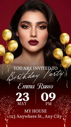 Birthday invitation