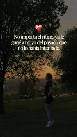 No importa el ritmo