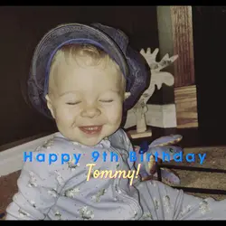 Son’s birthday 