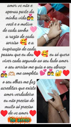 declaração de amor