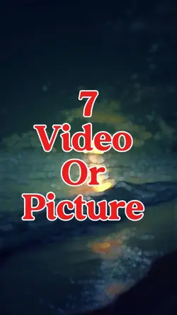 7 video or picture 