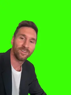 Messi green screen 