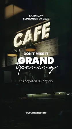 Grand Opening