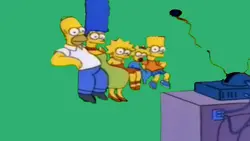 simpsons sofa