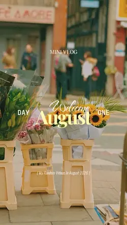 Welcome August 2026