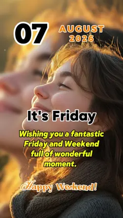 it's Friday