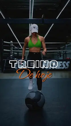 treino de hoje 