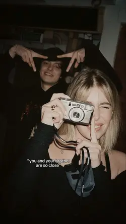 you and your brother