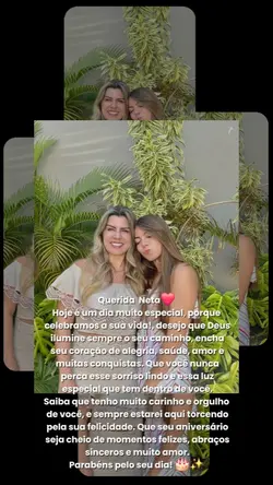 parabéns minha Neta