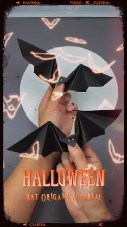 BAT ORIGAMI TUTORIAL