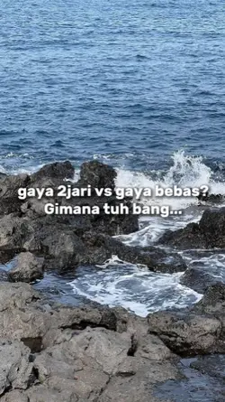 gaya 2 jari vs bebas