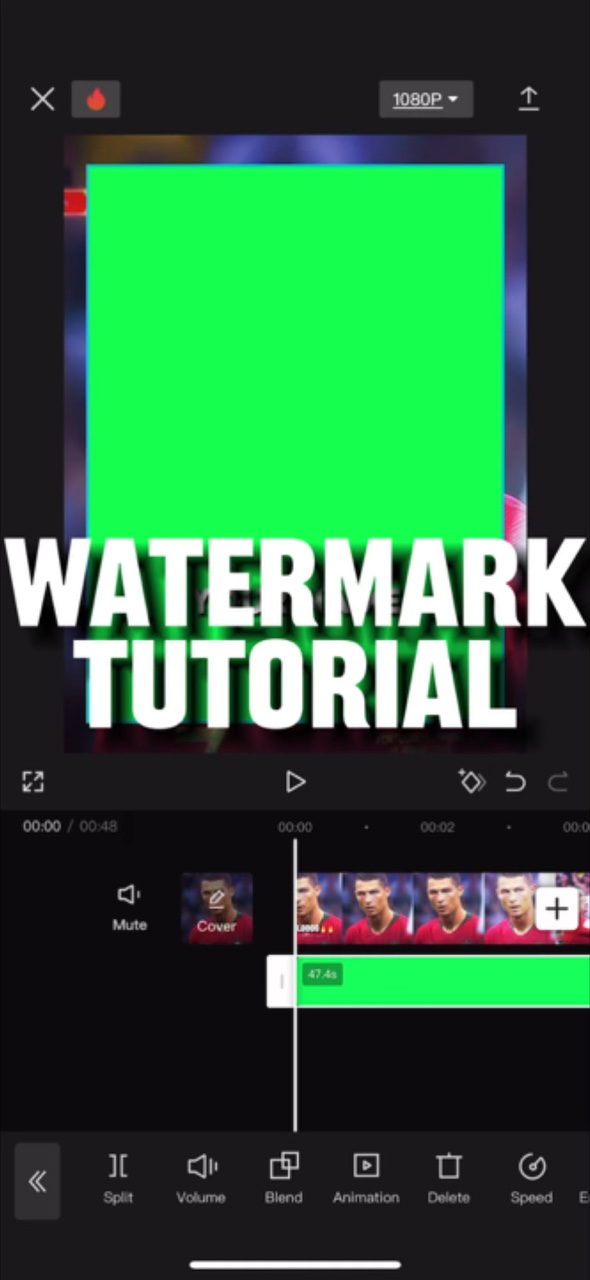 capcut template cover