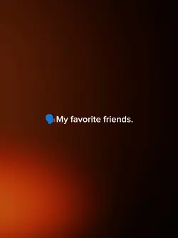 my favorite friends 