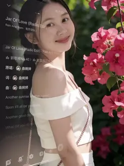 flower with cutie