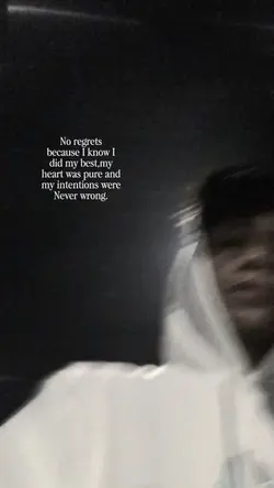 No regrets