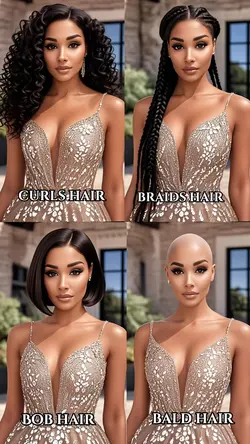 4DIFFERENT HAIRSTYLE