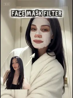 Face mask filter