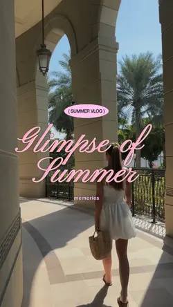 glimpse of summer