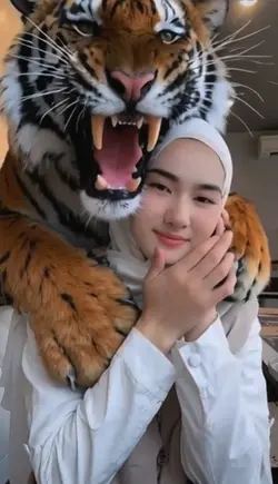 harimau mengaum 