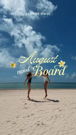 August mood board