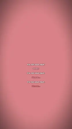 Not your faul