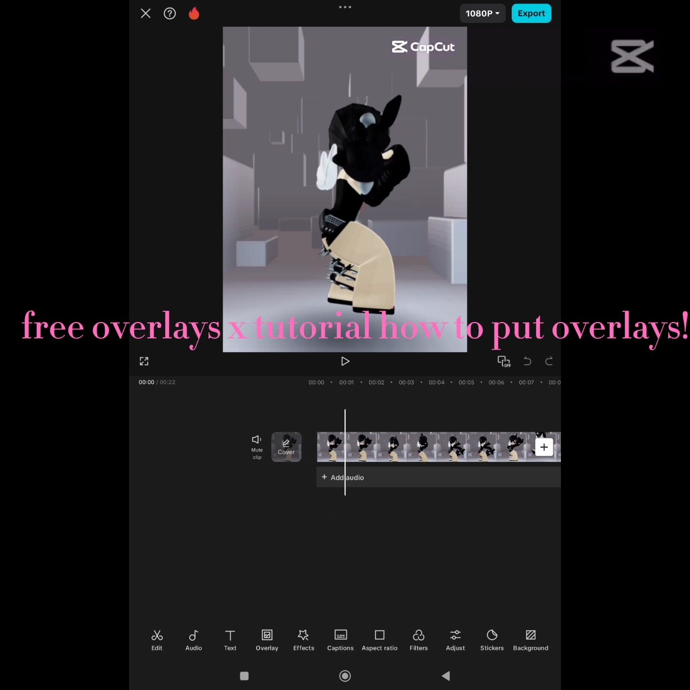 capcut template cover