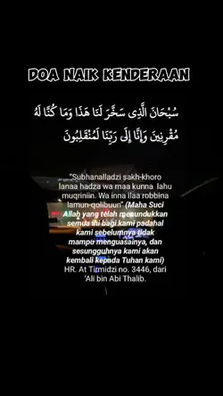 Doa Naik Kenderaan