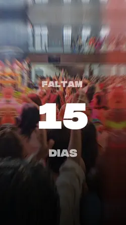 Faltam 15 dias 