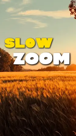 Cinematic Zoom