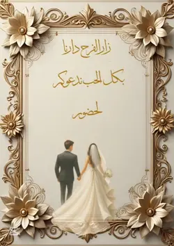 دعوة حفل زفاف