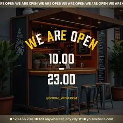 We Are Open Soon