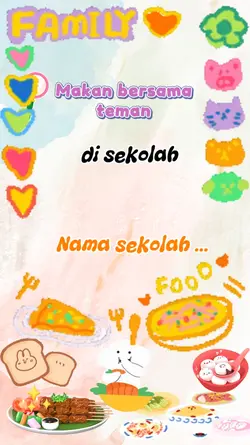 Makan bersama teman