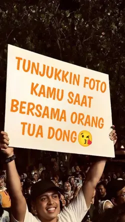 bersama orang tua 
