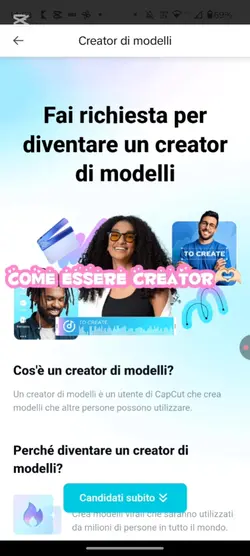 come essere creator