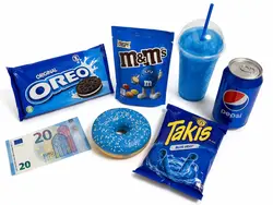 blue