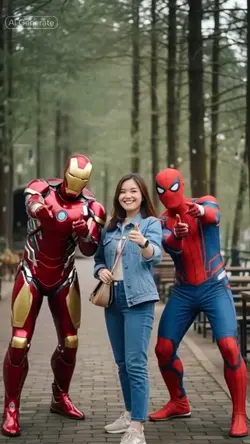 AI IRONMAN SPIDERMAN