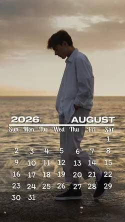 AUGUST 2026 CALENDAR