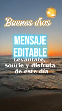 Buenos días 