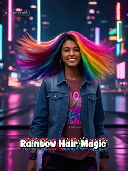 Rainbow Hair Magic