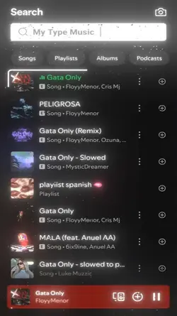 my type music