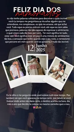 DIA DOS NAMORADOS💗
