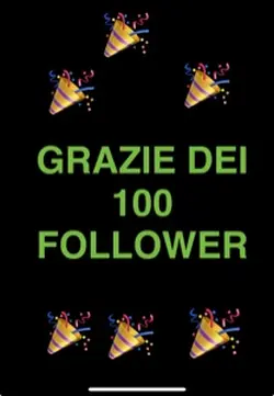 100 follower  grazie
