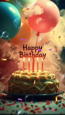 Happy birthday 🎉 